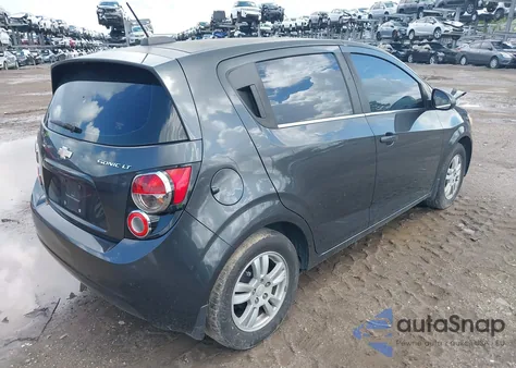 2016 Chevrolet Sonic Lt Auto из США, поврежденный, VIN 1G1JC6SH7G4115935